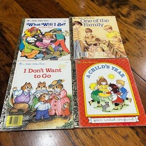 📚 Vintage Little Golden Book Lot – Late 70s, 80s & Early 90s Classics!